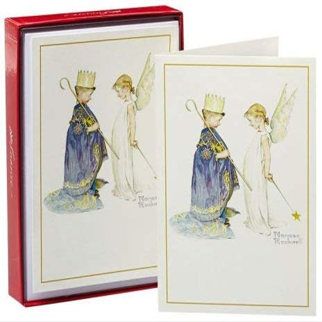 Rockwell King and Angel Christmas Boxed Cards