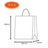 (Shimojima) Heiko S-100 Smooth Paper Bags, Black, 10.2 x 3.9 x 14.2 inches (26 x 10 x 36 cm), 25 Sheets view 4