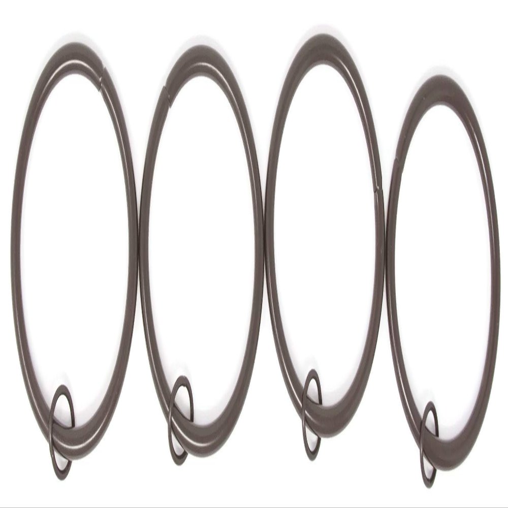 Urbanest Set of 16 Metal Curtain Eyelet Rings 2-1/2 Inch Inner Diameter (Bronze)