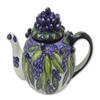 Blue Sky Ceramic Blueberry Teapot, 10 x 6.5 x 7" view 1