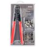 IWISS PEX Cinch Clamp Crimping Tool for Stainless Steel Clamps from 3/8-inch to 1-inch with Calibration Gauge 20pcs 1/2-inch and 10 pcs 3/4-inch Clamps Suit ASTM F2098 Standards view 1