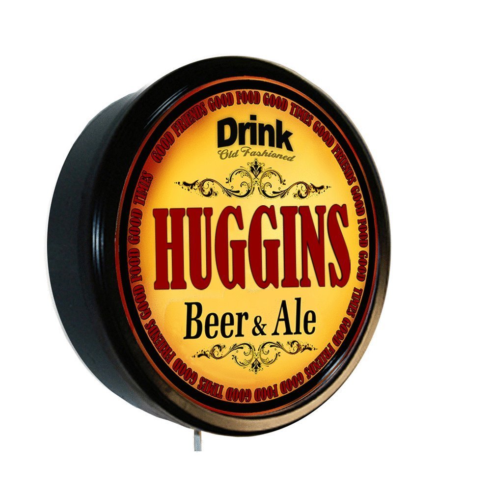Goldenoldiesclocks Huggins Beer and Ale Cerveza Lighted Wall Sign