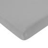 American Baby Company Cotton Fitted Mini Crib Sheet 38x24", Gray view 1
