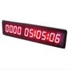 AZOOU 1.8-inch 10 Digits with Red Color LED Timer Countdown/up Wall Mounted Clock with Days Hours Mins Secs view 1