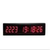 AZOOU 1.8-inch 10 Digits with Red Color LED Timer Countdown/up Wall Mounted Clock with Days Hours Mins Secs view 3