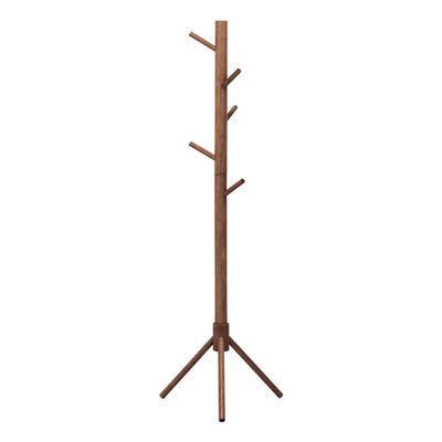 Fuji Boeki 10786 Coat Hanger, Hanger Rack, Wood, Width 20.1 x Depth 17.3 x Height 59.4 inches (51 x 44 x 151 cm),