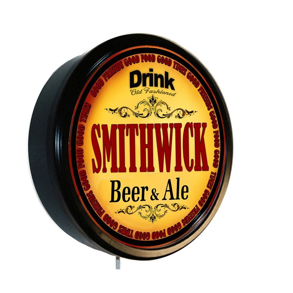 Goldenoldiesclocks Smithwick Beer and Ale Cerveza Lighted Wall Sign
