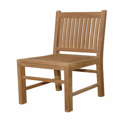 Anderson Teak Saratoga Dining Chair Without Cushion