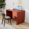 HON 107885RCO 3/4" Right Single Pedestal Desk, 48" by 30" by 29-1/2", Cognac view 2