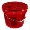 Bucket Kit, One Red 5 Gallon 90 mil Bucket with Red Gamma Seal Lid view 1