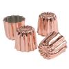 patisse 43003 Copper Fluted 45 mm Set of 4 view 1