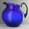 Mario Luca Giusti Pallina Pitcher Blue/Green view 1