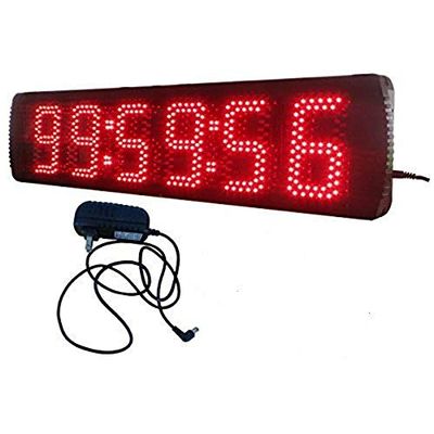 AZOOU 5" 6 Digits Double Sided Race Timing Clock Running Events Timing Clock