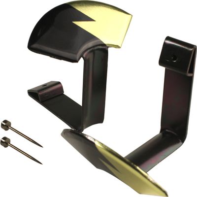  Yamada A-372 Frame Frame, Metal Fittings, 1.5 inches (38 mm), Lightning Bolt, 15 Pairs
