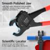 iCrimp Angle Head F1807 PEX Pipe Crimping Tool for Copper Rings - 1/2&3/4-inch Two Crimper Set with Cutter, Suitable for Tight Spaces view 2