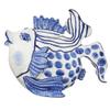 Blue Sky Ceramic Delft Fish Teapot, 10 x 6.5 x 7.75" view 1