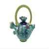 Blue Sky Ceramic Puffer Fish Teapot, 9.5 x 5.5 x 9.5" view 1