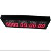 AZOOU 2.3-inch 10 Digits with Red Color LED Timer Countdown/up Wall Mounted Clock with Days Hours Mins Secs view 2