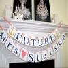 Bridal shower Banner, future Mrs Banner- Bachelorette Party, Engagement banner, bride to be, custom view 3
