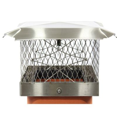 US Fireplace Products Top Damper Plus - 18" x 18" Chimney Dampers, Stainless Steel & Aluminum, Energy Efficient Seal