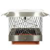 US Fireplace Products Top Damper Plus - 18" x 18" Chimney Dampers, Stainless Steel & Aluminum, Energy Efficient Seal view 1