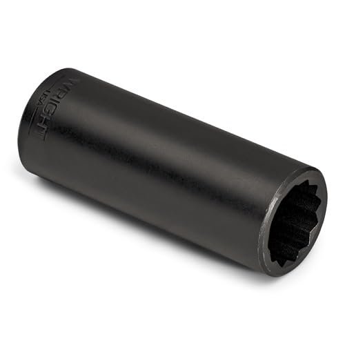 Wright Tool 23mm 3/4" Dr. 12 Pt. Deep Metric Impact Socket