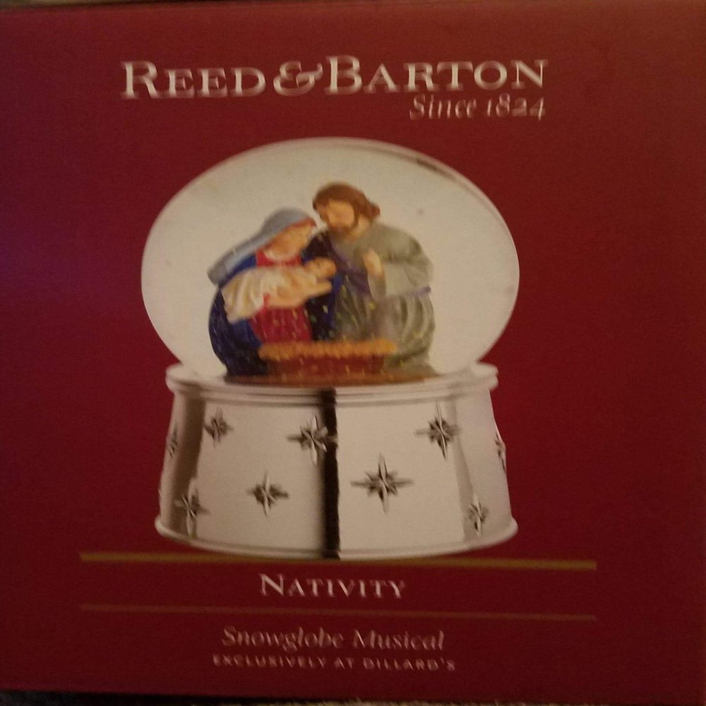Reed & Barton Nativity Snowglobe