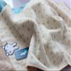 Hiibaby MF1029 Blue/light Brown Lovely Rabbit Pattern Baby Kid Adult Bathroom Camping Hand Face Towels 74cm36cm Rectangular Cloth 100% Cotton(Light Brown) view 3