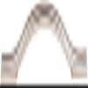 Barrington Somerdale 7 9/16" Center Arch Pull Finish: Polished Nickel view 1