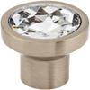 Barrington Wentworth Crystal Knob Finish: Brushed Satin Nickel view 1