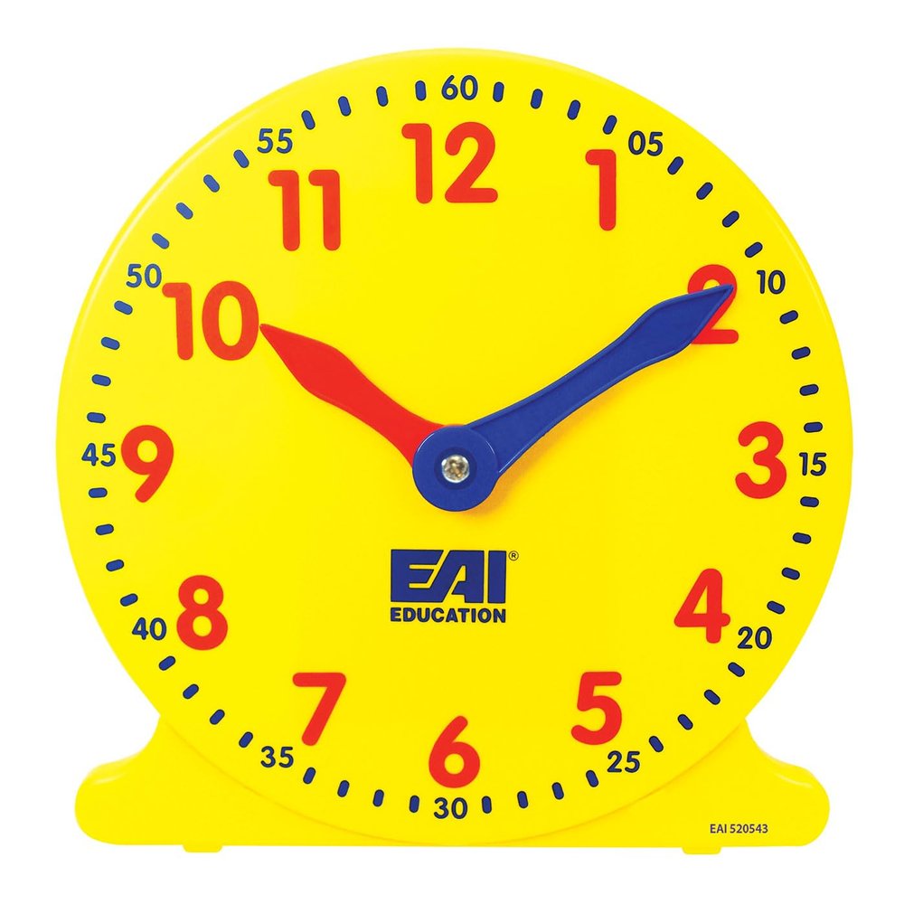 EAI Education Classroom Student Clock - Set of 6