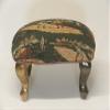 Chicago Stool and Ottoman Co Queen Anne Pictorial Tapestry Footstools (Base Ball) view 1