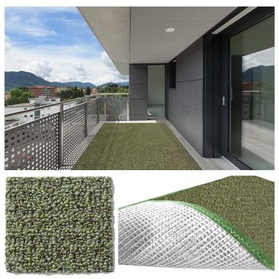 3'x10' Fernwood Casual Boucle Level Loop 20 oz DuraRitz Indoor-Outdoor Area Rug Carpet