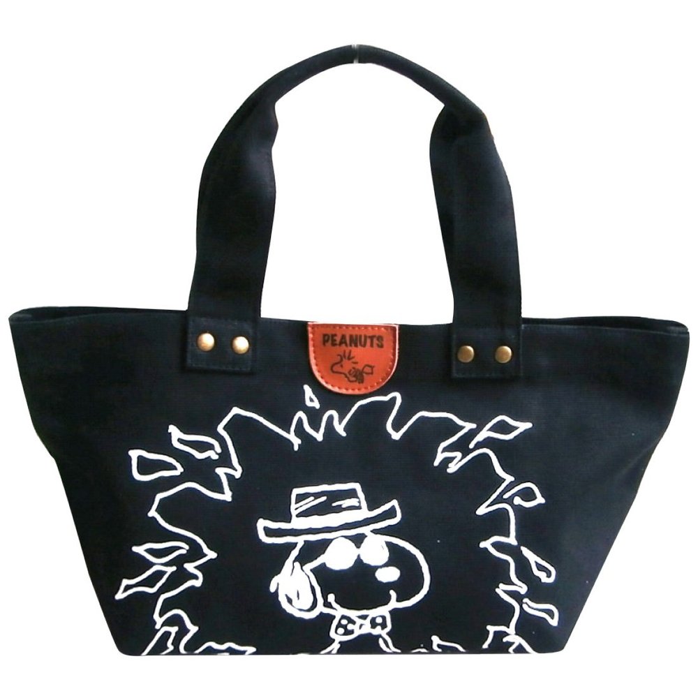 About Peanuts Snoopy Meramera Leather Lunch Bag 35cm x 19cm x 14cm SNAP1160R