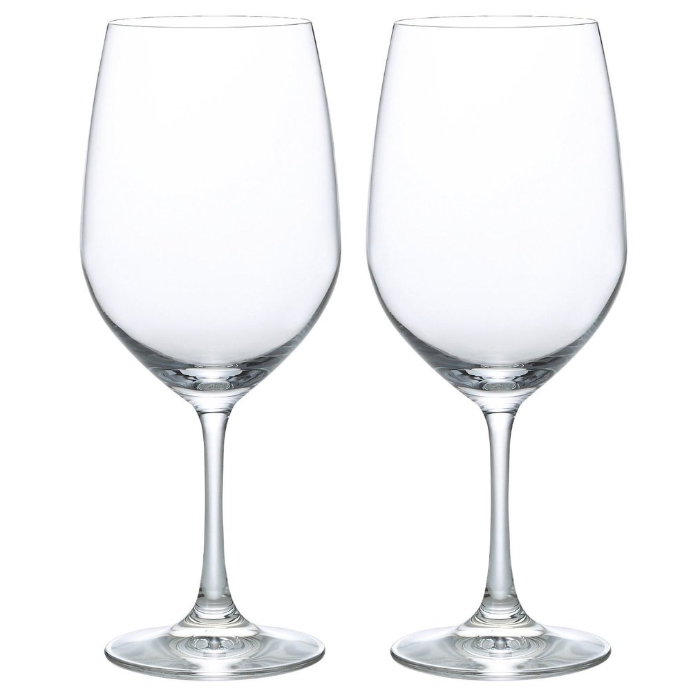 Aderia J-6187 Wine Glass, 20.2 fl oz (620 ml), Professional Specifications, Reinforced Crystal, Set of 2, Dishwasher Safe