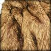Premium Quality Faux Fur Brown Wolf - Coyote - Faux Fur Throw Blanket - Luxuriously Thick and Soft - Minky Cuddle Fur Lining (Queen Duvet) view 2