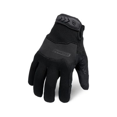 Ironclad EXOT-PBLK-04-L Tactical Operator Pro Glove, Stealth Black, Large