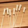 BambooMN Decorative Golf Tee Bamboo Cocktail Sandwich Skewer Picks - 3.5" - Natural - 300 Pieces view 2