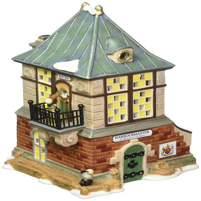 Department 56 Dickens' Village Harbormaster Lit House
