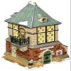 Department 56 Dickens' Village Harbormaster Lit House view 1
