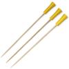 BambooMN Decorative Golf Tee Bamboo Cocktail Sandwich Skewer Picks - 6.75" - Yellow - 1,000 Pieces view 2