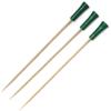 BambooMN Decorative Golf Tee Bamboo Cocktail Sandwich Skewer Picks - 6.75" - Green - 300 Pieces view 2