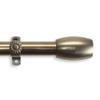 A&F Rod Decor - Caleb Curtain Rod 48-84 inch - Antique Brass view 1