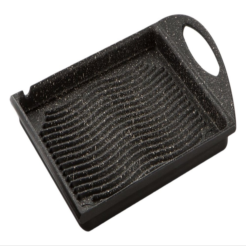 Barazzoni The Special Cooking Plate cm 25x25 Black
