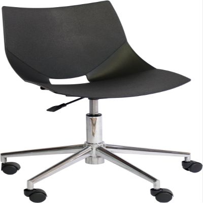 Cosca Swivels X Rolling Chair Black