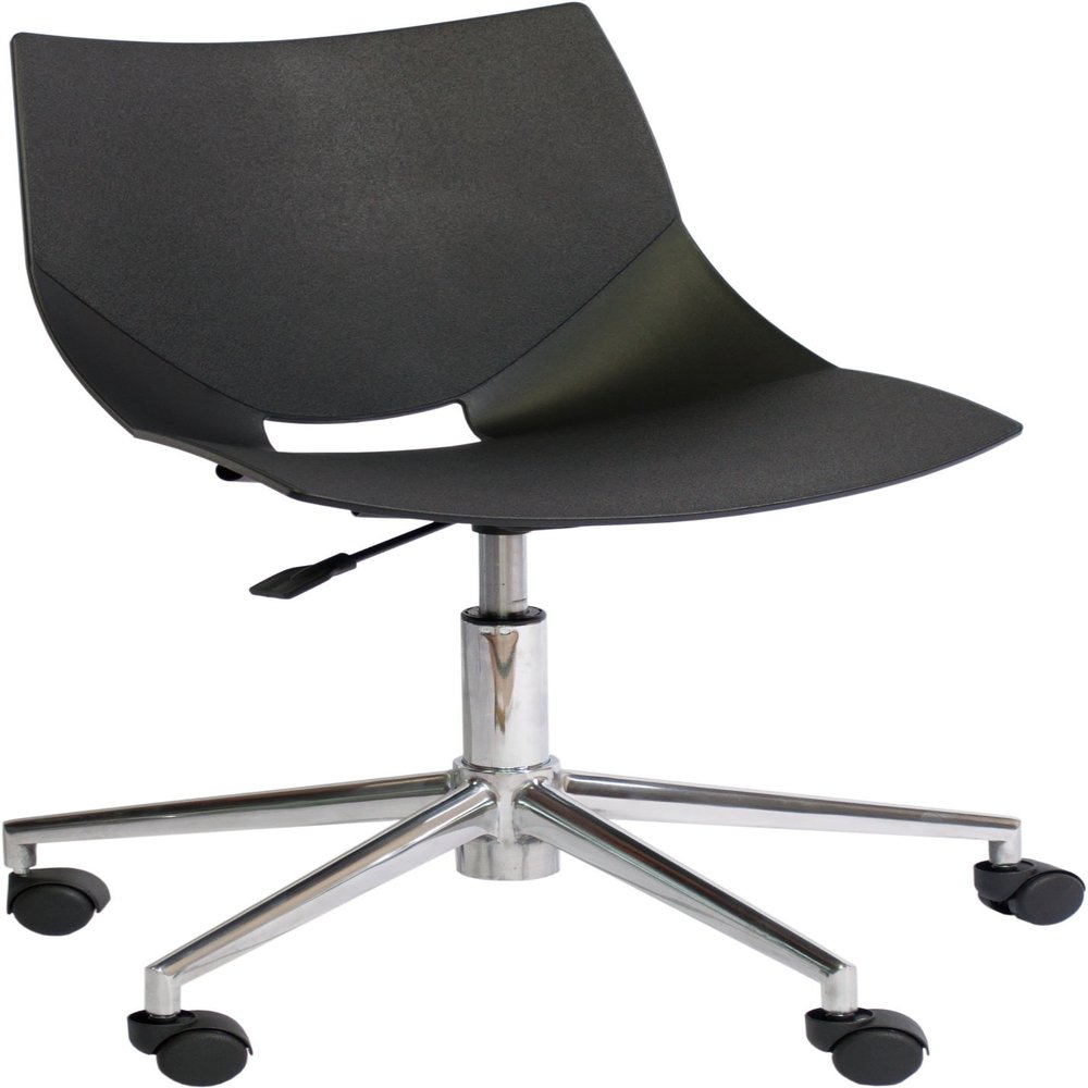 Cosca Swivels X Rolling Chair Black
