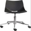  Cosca Swivels X Rolling Chair Black view 4