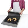 Metaltex Reusable Baking Mat, Silicone, Black, 40 x 8 x 8 cm view 3