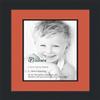 10x13 / 10 x 13 Picture Frame Satin Black .. 2'' Wide with a 2'' Double mat view 1