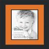 10x13 / 10 x 13 Picture Frame Satin Black .. 2'' Wide with a 2'' Double mat view 1